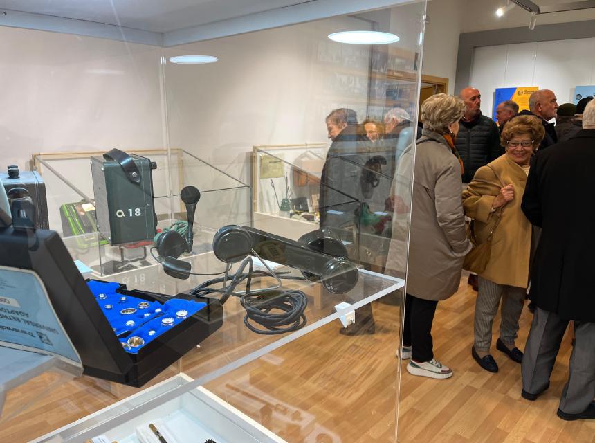 Exposición telefonía en Huelva